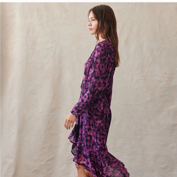 Bella Dahl Floral Midi Dress size M - Picture 3 of 12